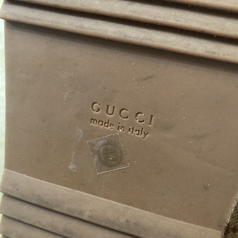 GUCCI Women's Angelina GG Supreme Platform Slide Sandals EU 42 - Picture 6 of 6